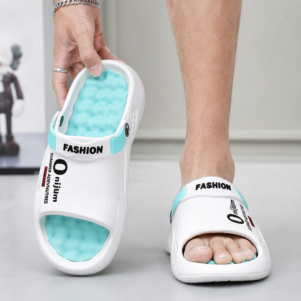 Claquette orthopédique homme confortable – Soutien & légèreté