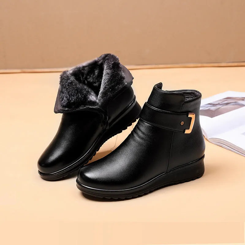 NORDYNA™ - Bottine hiver femme : découvrez style, chaleur et confort unique