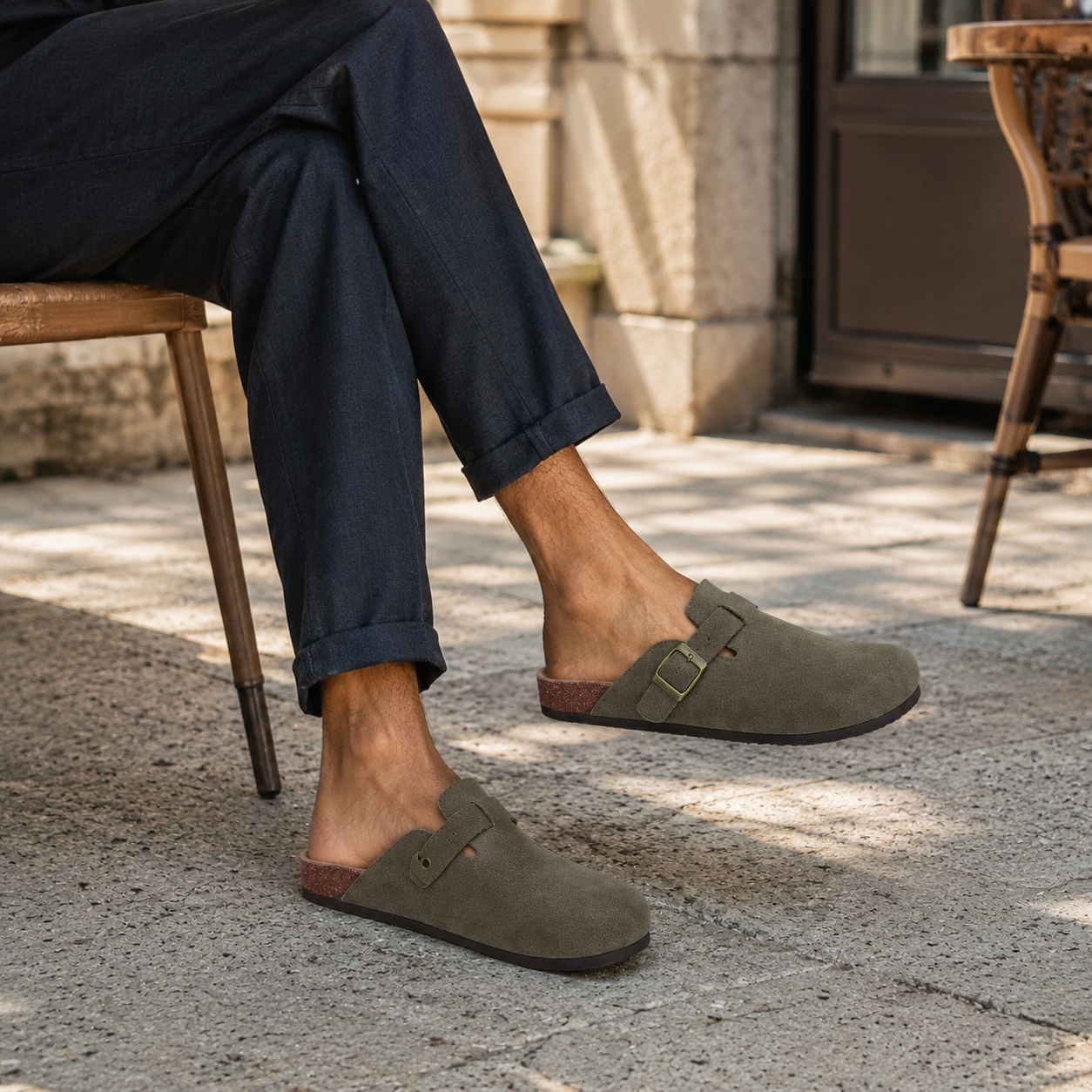 Pantoufles de Sabots Boston Confortables
