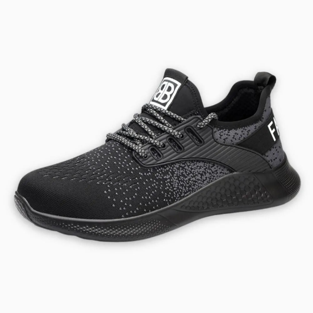 Chaussures de sécurité homme basket respirante embout acier